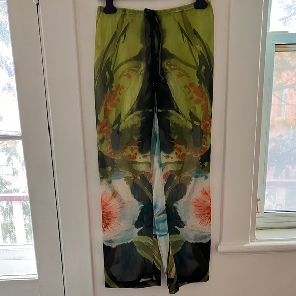 NWT SHAN SHEER BEACH/POOL PANTS - Picture 8 of 12